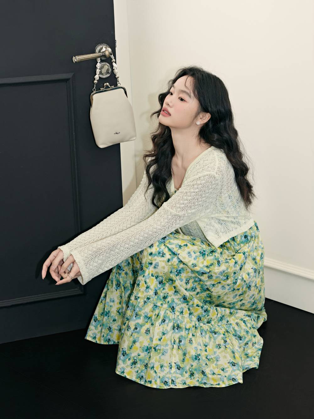 Cardigan and Dress Set